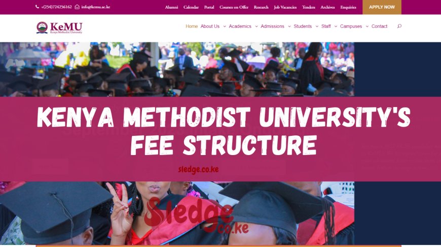 Kenya Methodist University's Fee Structure for 2023/2024