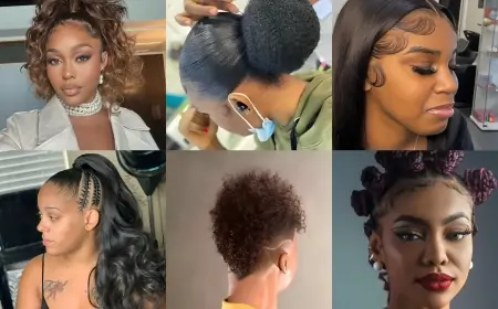 Top 20 Trending Gel Up Hairstyles for Black Ladies in 2024
