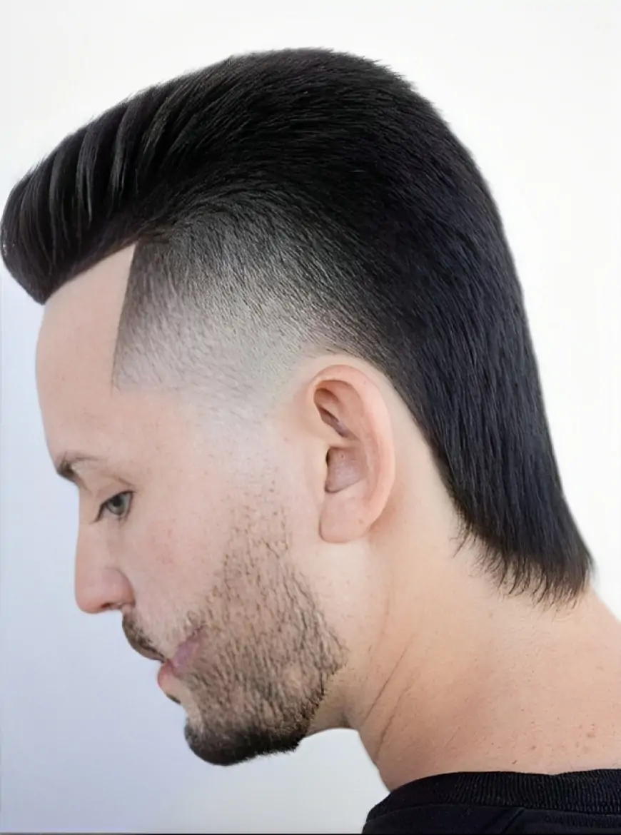 Burst fade mullet hairstyles for a modern look in 2023