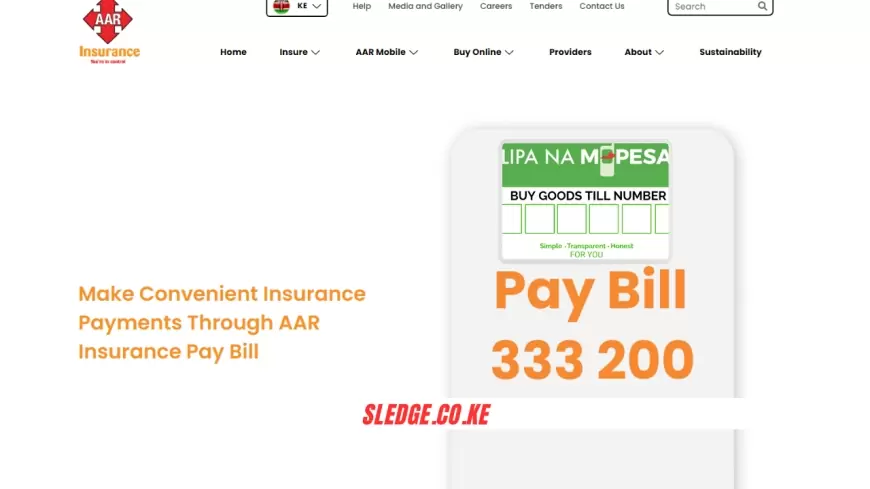 AAR Insurance Paybill Number 333200: How To Make Payments Via Mpesa
