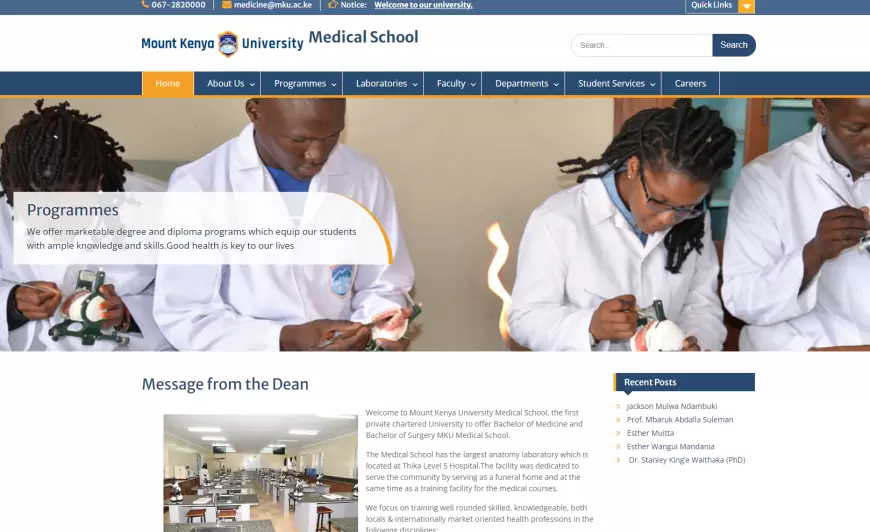 Top 16 Best Medical Universities and Colleges in Kenya For 2024 ( Top Rated)